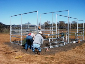 Roseburg Chapter Building Corrals