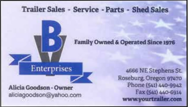BV Enterprises Trailer Sales, Parts, Service & Sheds